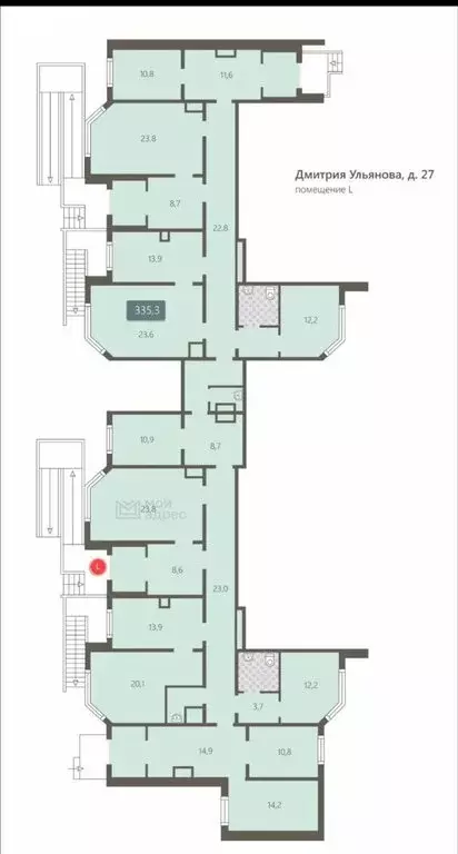 Помещение свободного назначения (340 м) - Фото 2