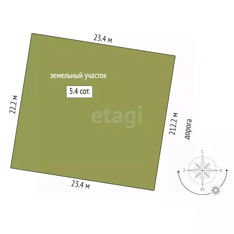 Участок в Ростовская область, Аксайский район, Старочеркасское с/пос, ... - Фото 2