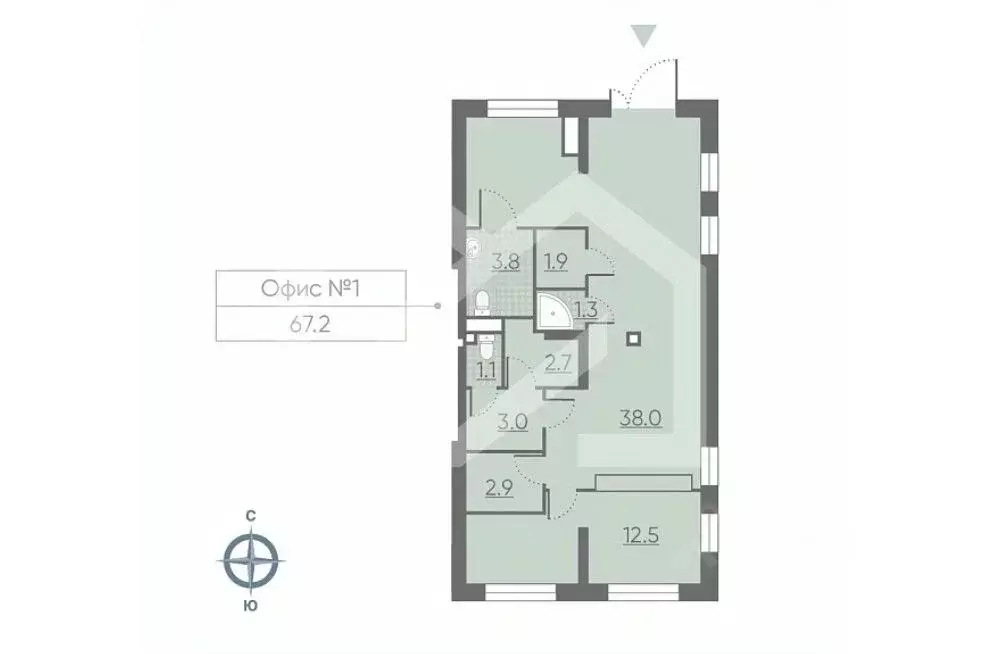 Помещение свободного назначения в Москва Производственная ул., 19к1 ... - Фото 2