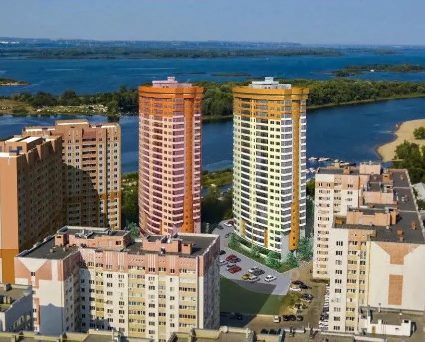 2-к кв. Саратовская область, Энгельс Трудовая ул., 12/6 (66.5 м) - Фото 1