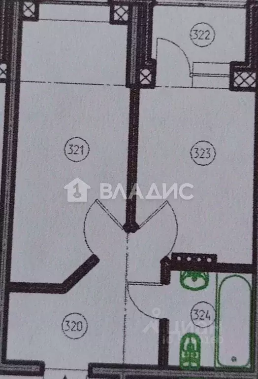 1-к кв. Московская область, Бронницы Садовый проезд, 1Б (31.0 м) - Фото 2