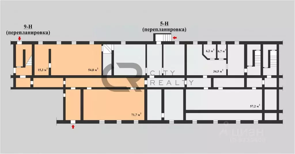 Помещение свободного назначения в Санкт-Петербург наб. Адмирала ... - Фото 1