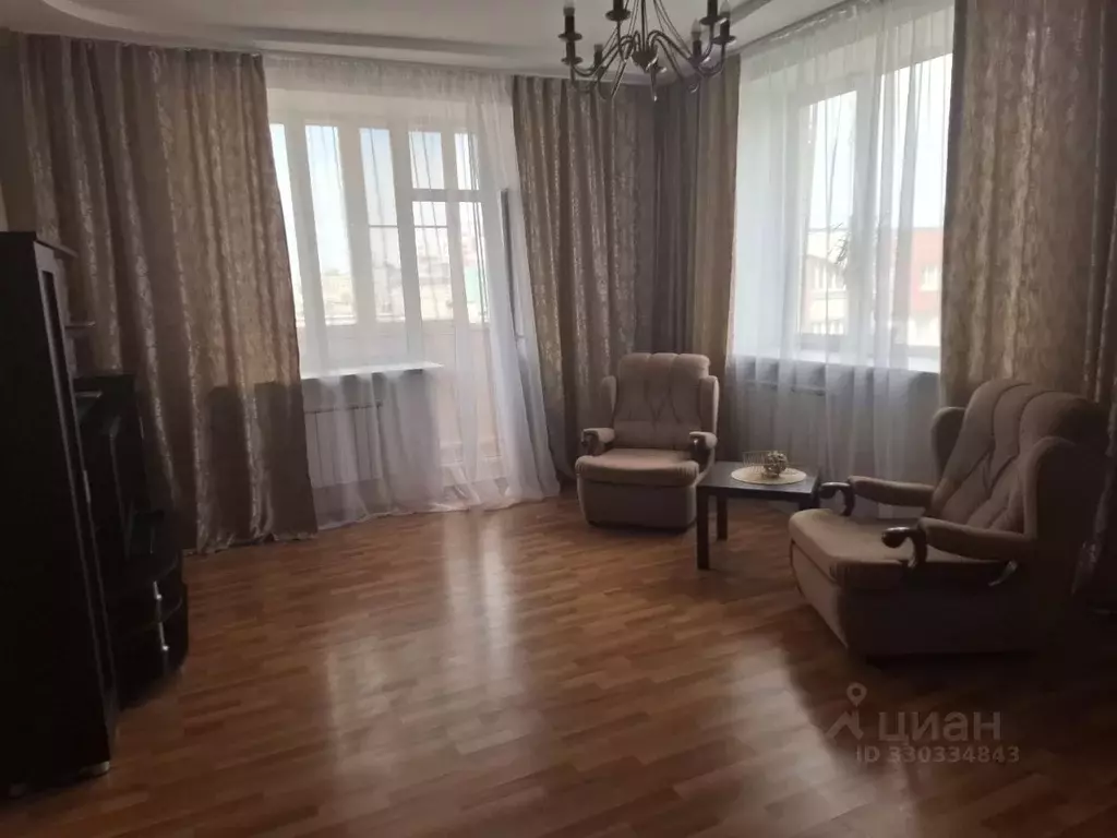2-к кв. Татарстан, Казань ул. Волкова, 60/12 (68.9 м) - Фото 2