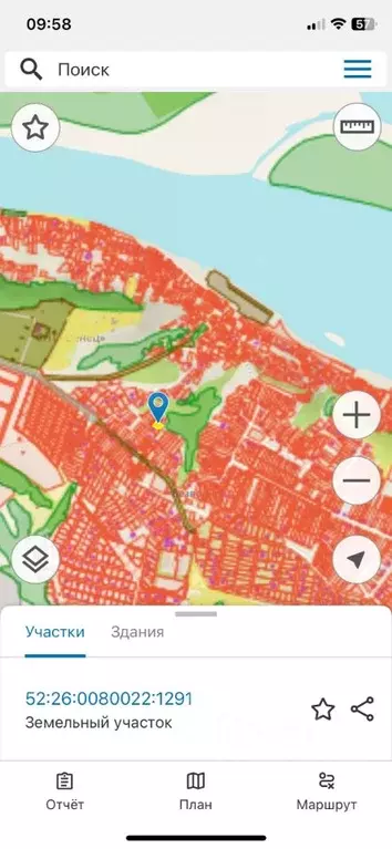 Участок в Нижегородская область, с. Безводное ул. Больничная, 47 (10.0 ... - Фото 2