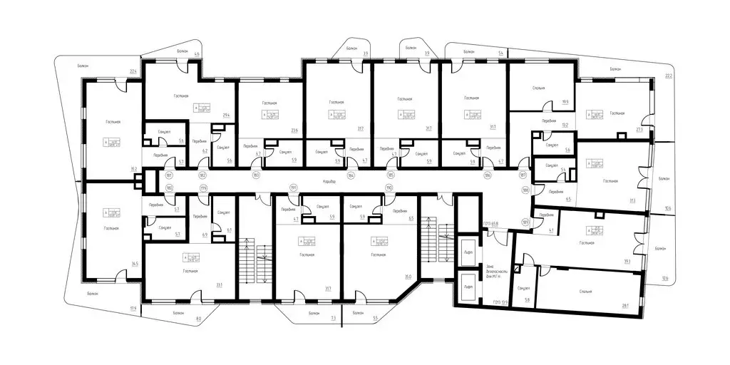 Квартира-студия: Светлогорск, жилой комплекс Русь-2 (34.2 м) - Фото 0