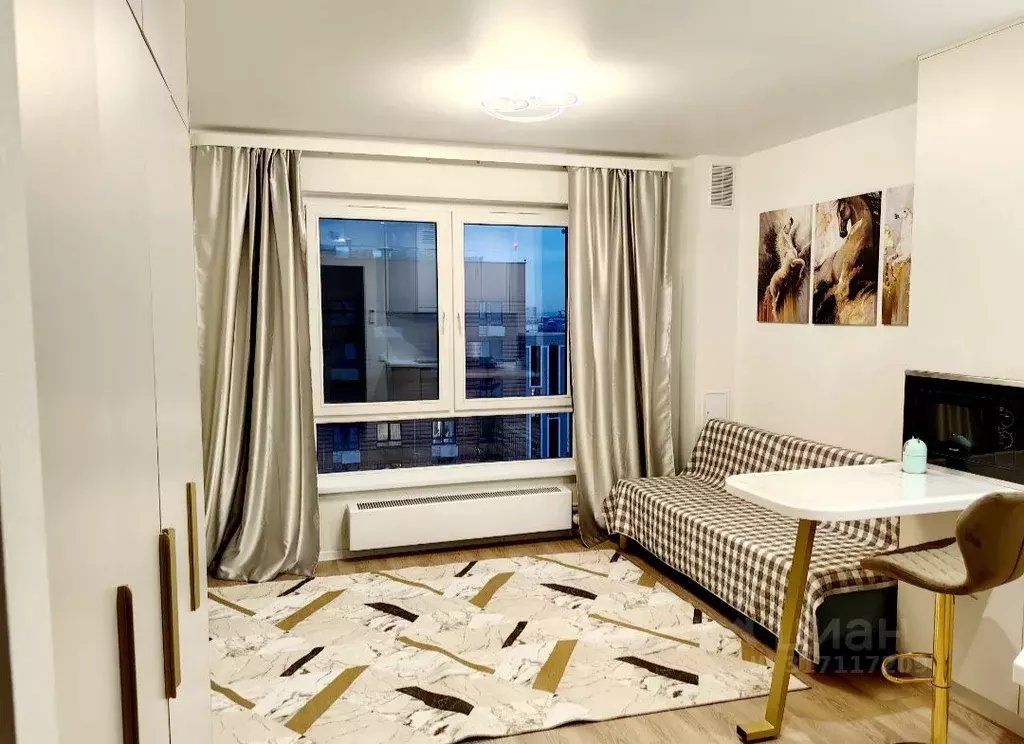 Студия Москва Кронштадтский бул., 8к2 (24.0 м) - Фото 0