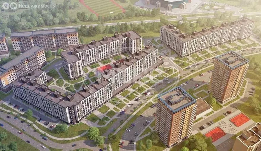 2-комнатная квартира: Калининград, Елизаветинская улица, 4к1 (58.8 м) - Фото 2