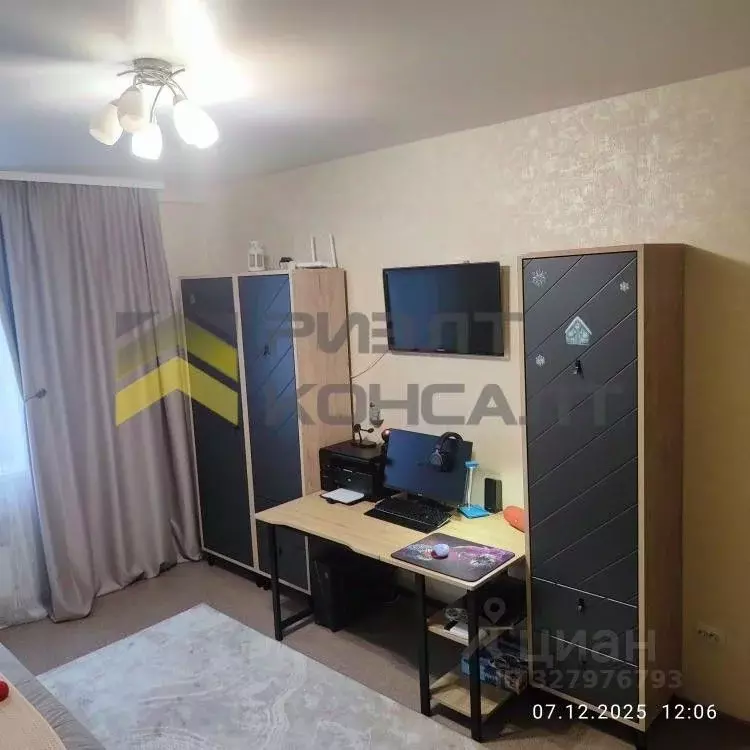 1-к кв. Омская область, Омск ул. Крупской, 34 (37.8 м) - Фото 1