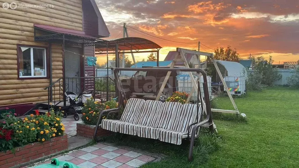 Дом в муниципальный округ Омский район, СНТ Зелёная Падь (125 м) - Фото 1