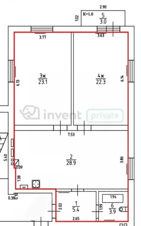 2-к кв. Калининградская область, Калининград Чкаловск мкр, ул. ... - Фото 2