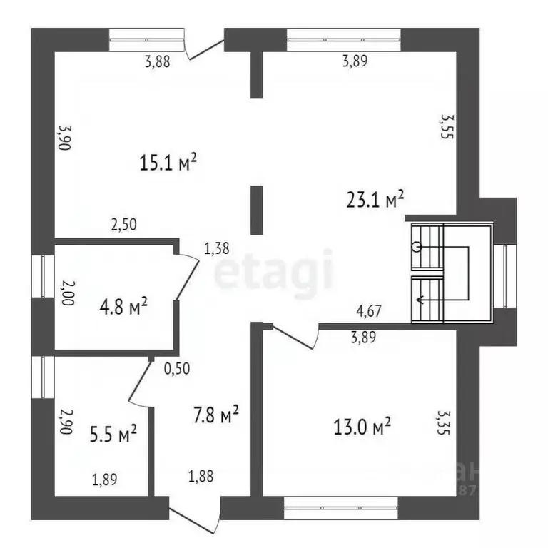 Дом в Калужская область, Боровский район, Совьяки с/пос, Иван-да-Марья ... - Фото 2
