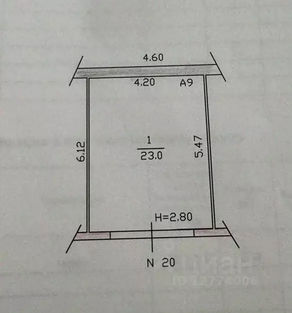 Гараж в Татарстан, Набережные Челны пл. Азатлык (23 м) - Фото 2