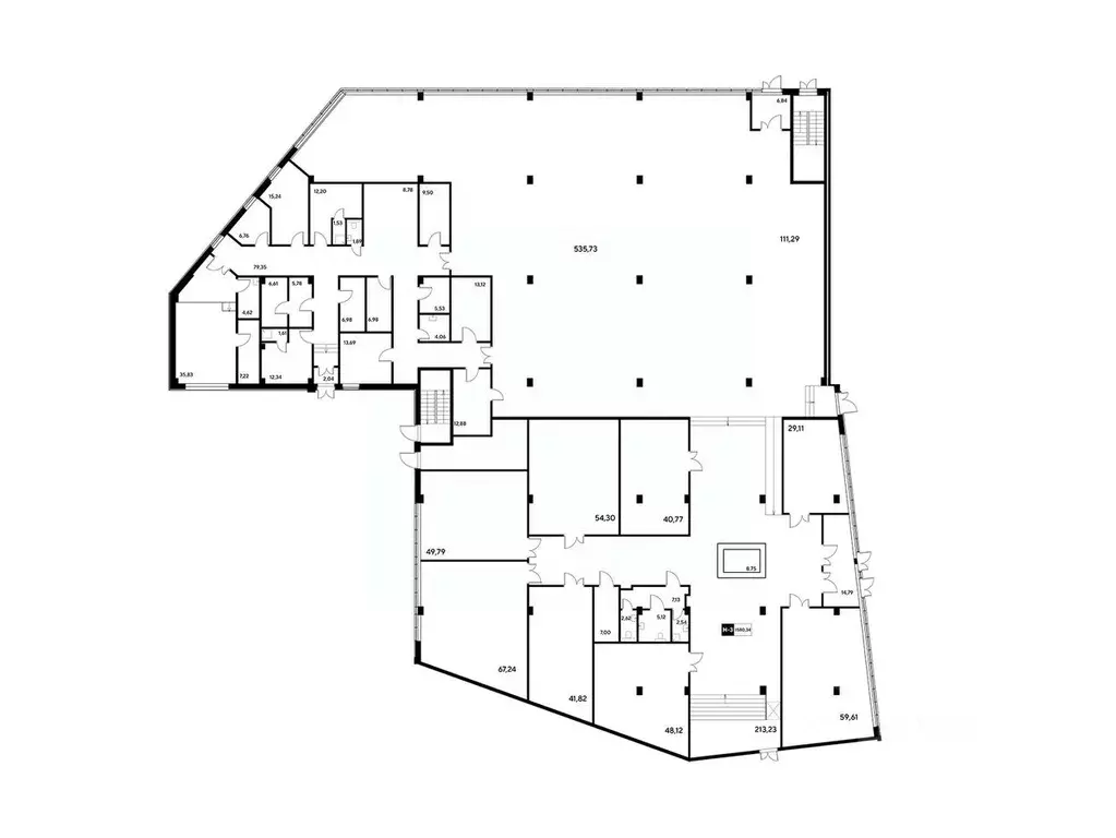 Помещение свободного назначения в Московская область, Реутов 3-й мкр, ... - Фото 1