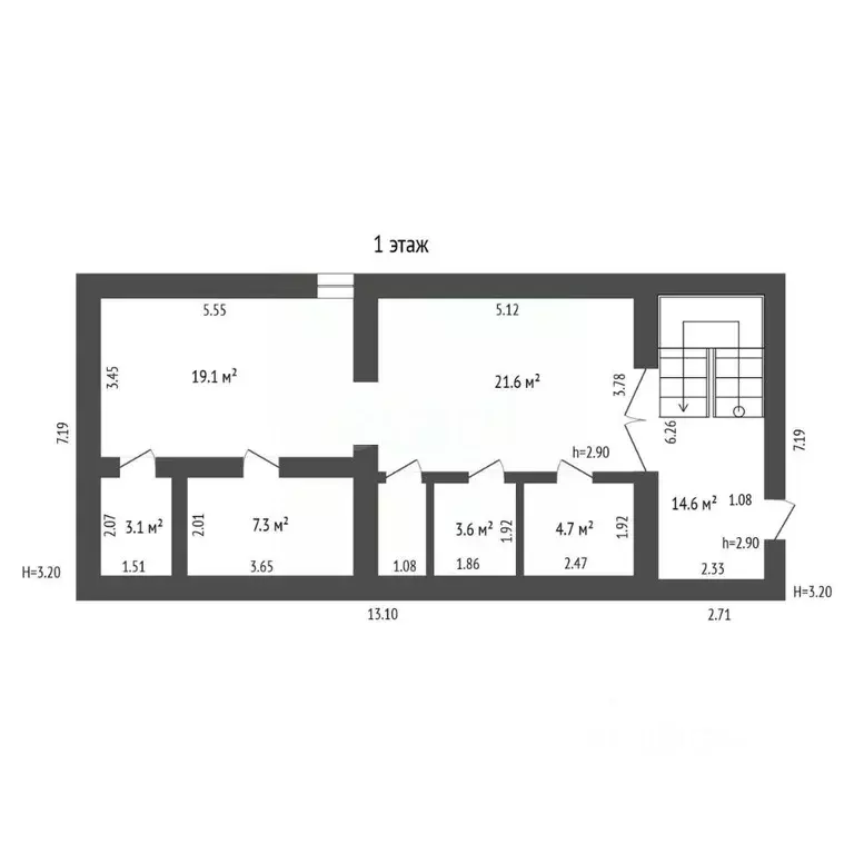 Помещение свободного назначения в Тюменская область, Тюмень ... - Фото 2
