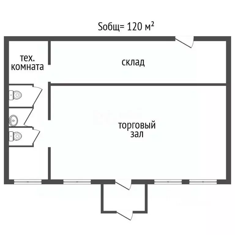 Торговая площадь в Новосибирская область, Новосибирск Анжерская ул., ... - Фото 2