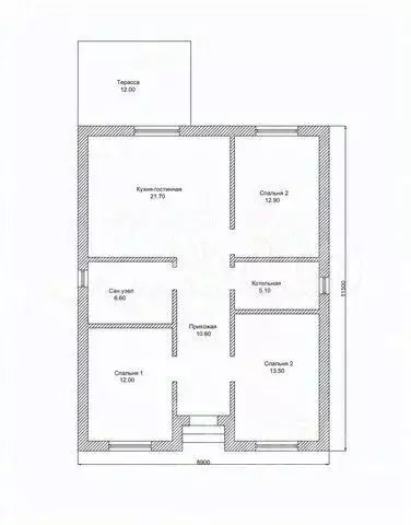Дом в Краснодарский край, Краснодар пос. Березовый, Прогресс СНТ, ул. ... - Фото 2