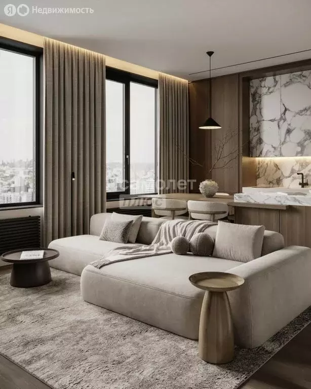 4-комнатная квартира: Москва, Ленинградский проспект, 37/3 (132.3 м) - Фото 1