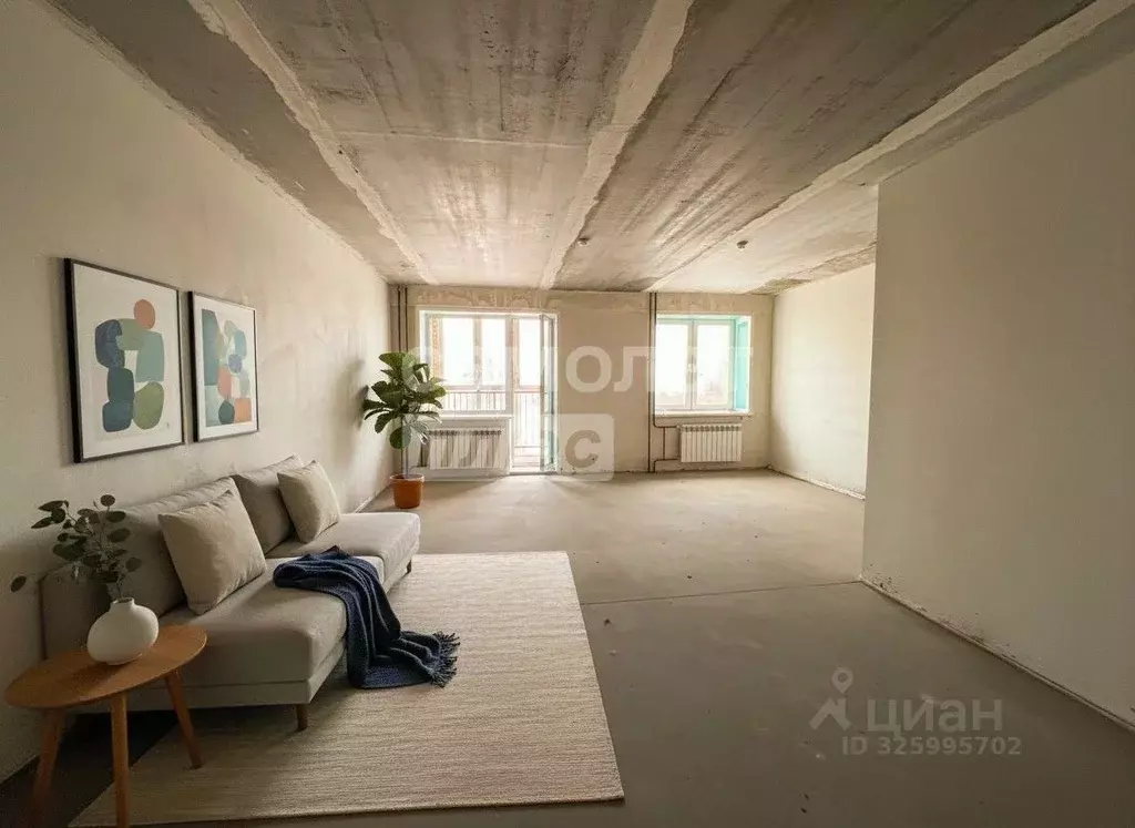 1-к кв. Омская область, Омск ул. Малиновского, 16к1 (42.55 м) - Фото 1