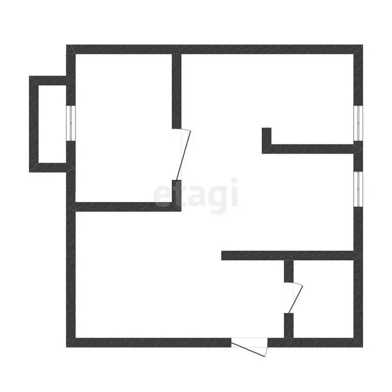 1-комнатная квартира: Иркутск, Депутатская улица, 39 (44.5 м) - Фото 1