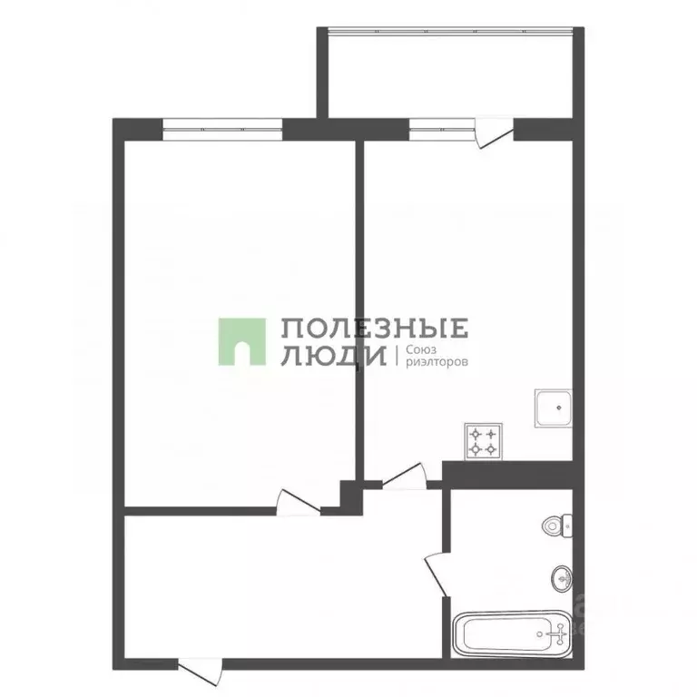 1-к кв. Красноярский край, Красноярск городской округ, пос. Солонцы ... - Фото 2