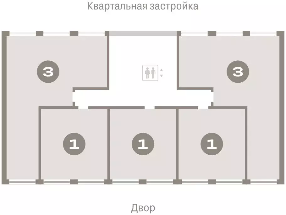 1-комнатная квартира: Тюмень, Мысовская улица, 26к1 (43.62 м) - Фото 1