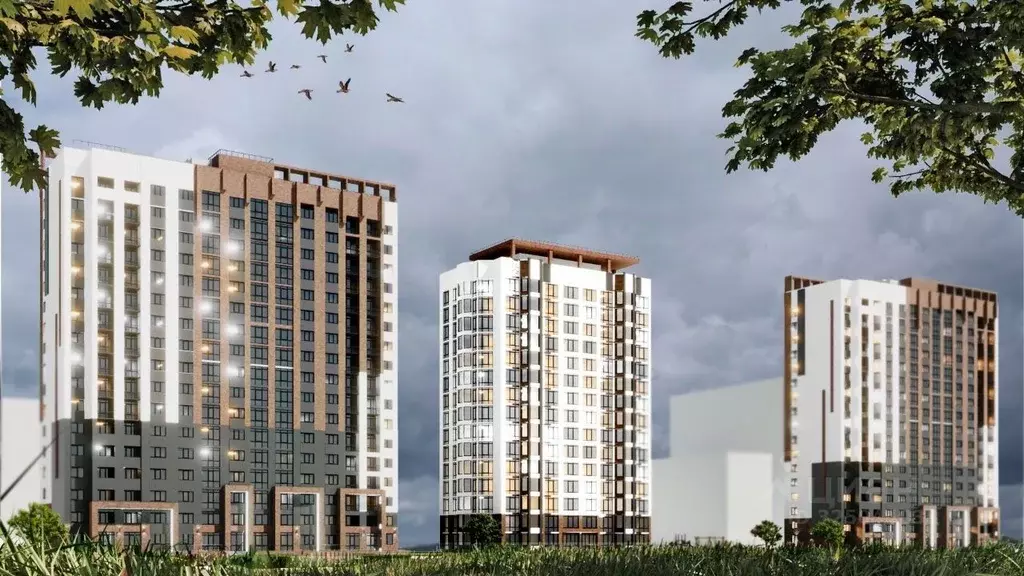 Студия Воронежская область, Воронеж 8 Элемент жилой комплекс (16.72 м) - Фото 2