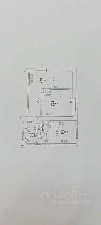 2-к кв. Ростовская область, Ростов-на-Дону ул. Максима Горького, 58 ... - Фото 2