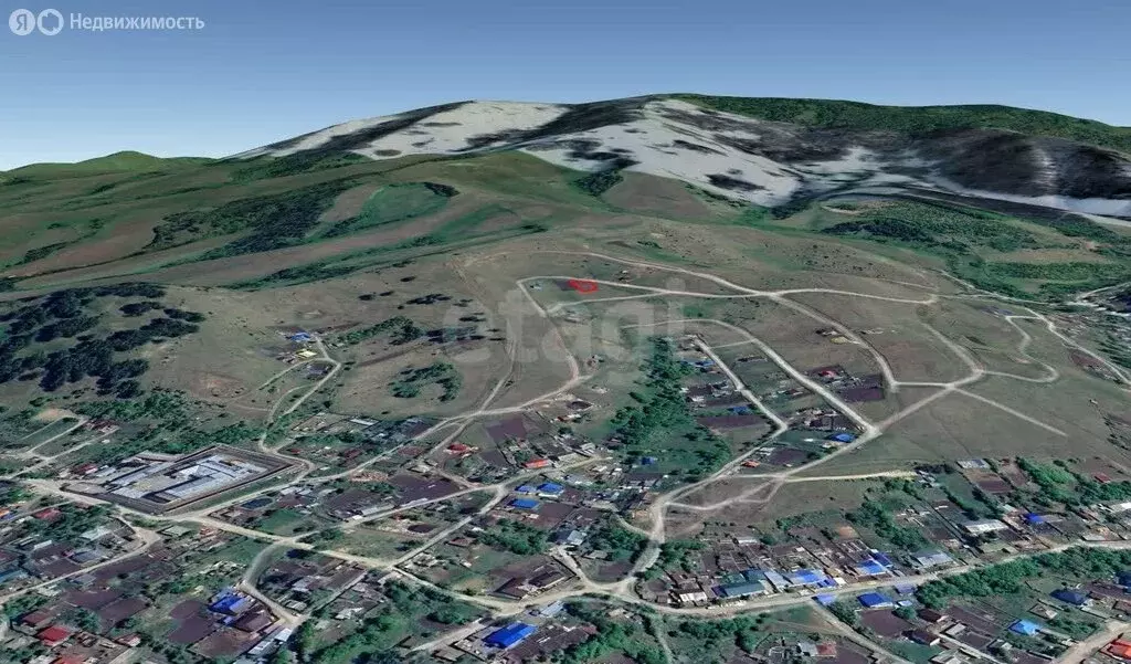 Участок в село Кызыл-Озек, Солнечная улица (7 м) - Фото 1