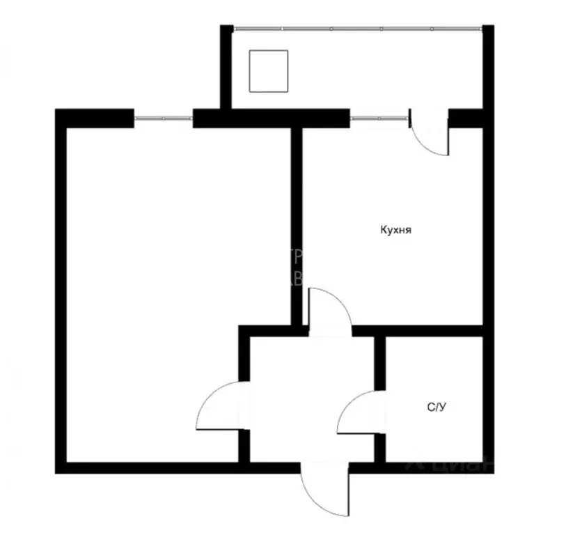 1-к кв. Тюменская область, Тюмень Матмасы мкр, ул. Пражская, 51/1 ... - Фото 2