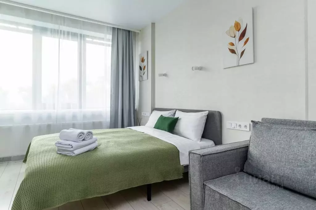 1-к кв. Нижегородская область, Нижний Новгород ул. Родионова, 136Б ... - Фото 1