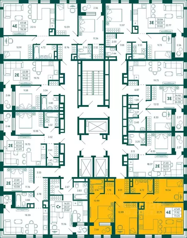 3-к кв. Башкортостан, Уфа Зеленая Роща жилрайон, Терле Парк жилой ... - Фото 2