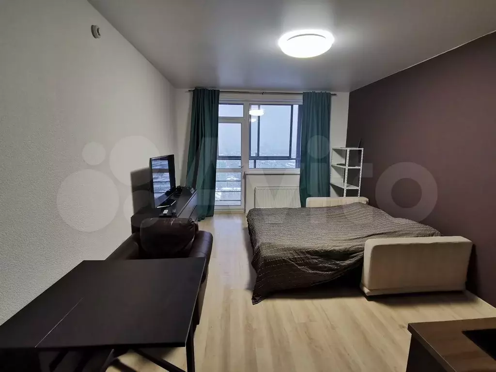 Апартаменты-студия, 30 м, 25/25 эт. - Фото 1