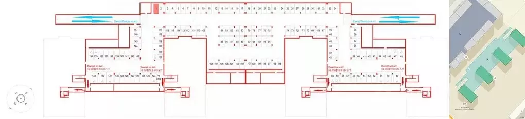 Гараж в Санкт-Петербург Октябрьская наб. (13 м) - Фото 1