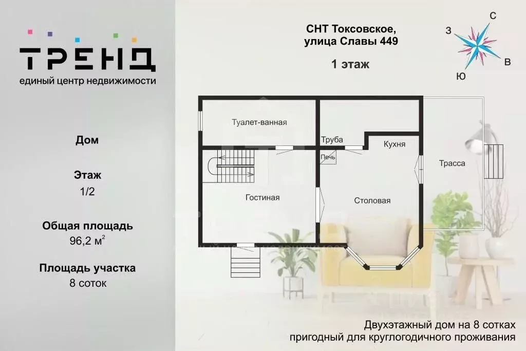 Дом в Ленинградская область, Всеволожский район, Токсовское городское ... - Фото 0