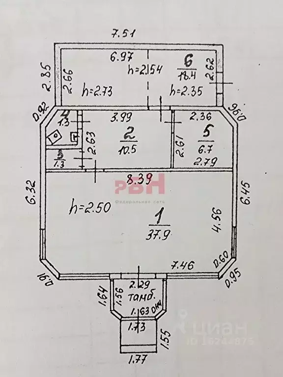 Торговая площадь в Орловская область, Орел ул. Игнатова, 21А (76 м) - Фото 1