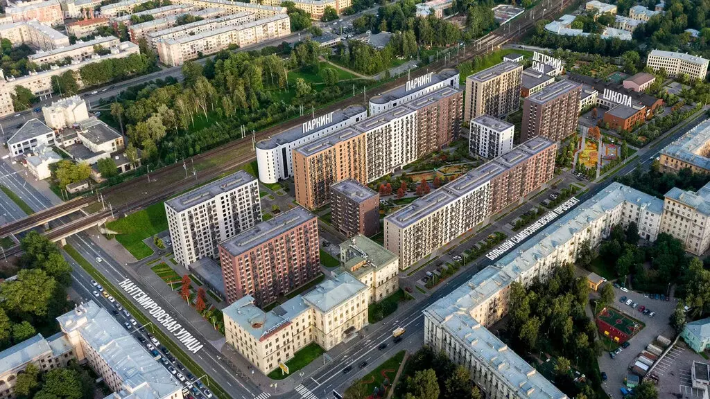 2-комнатная квартира: Санкт-Петербург, жилой комплекс Кантемировская ... - Фото 1