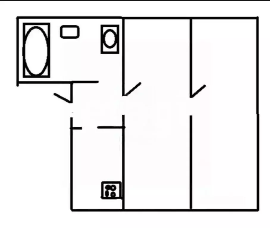 2-комнатная квартира: Севастополь, улица Седова, 26 (42.9 м) - Фото 1