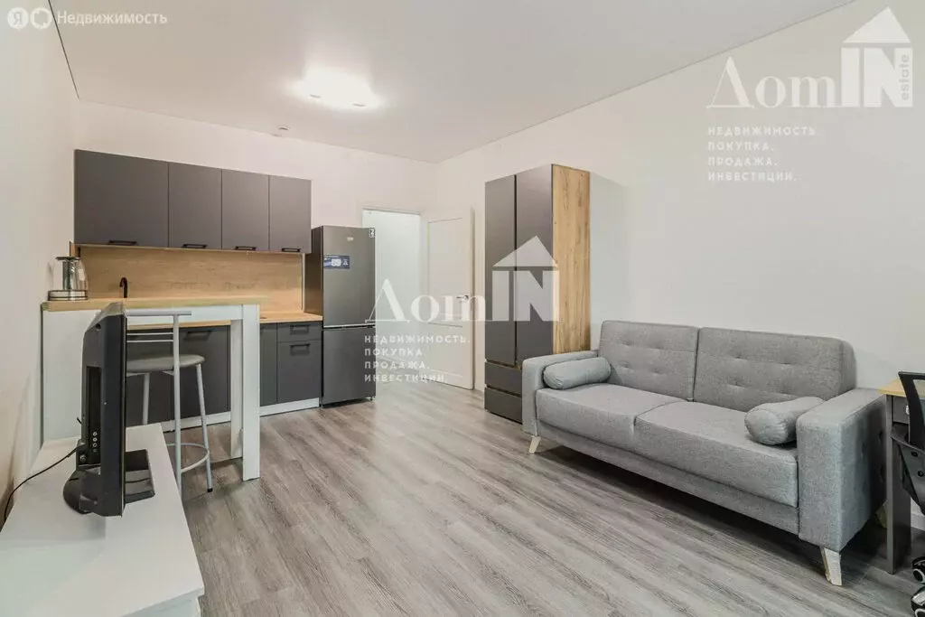 Квартира-студия: Санкт-Петербург, проспект Обуховской Обороны, 36 ... - Фото 1