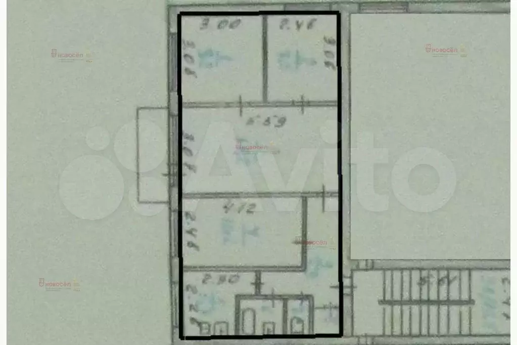 4-к. квартира, 60 м, 5/5 эт. - Фото 0