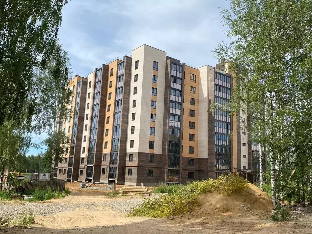 1-к. квартира, 37,9 м, 6/9 эт. - Фото 0