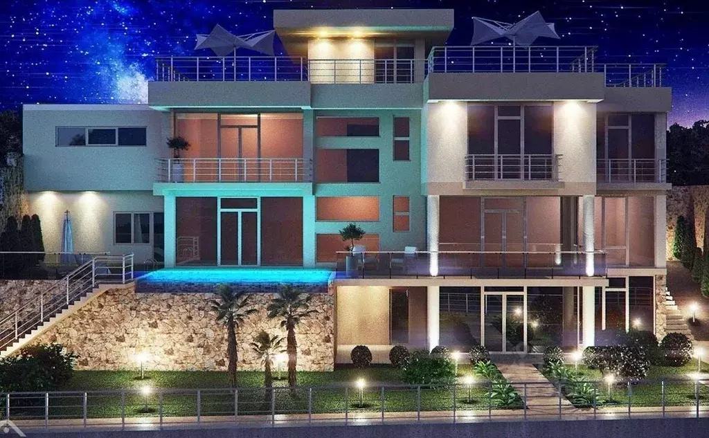 Дом в Крым, Ялта муниципальный округ, Гурзуф пгт ул. Ялтинская, 12К ... - Фото 1