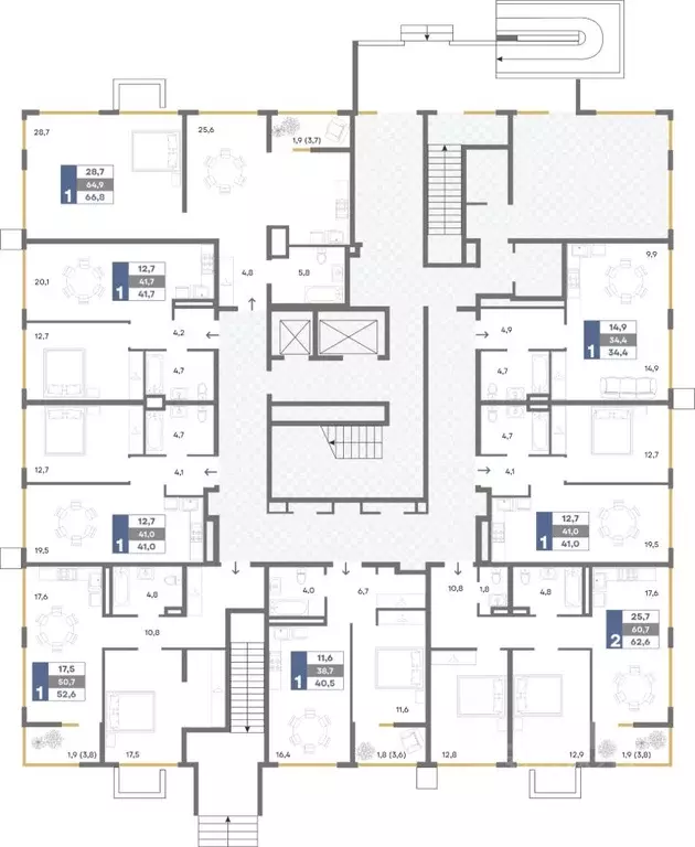 1-к кв. Крым, Симферопольский район, Мирновское с/пос, с. Белоглинка ... - Фото 2