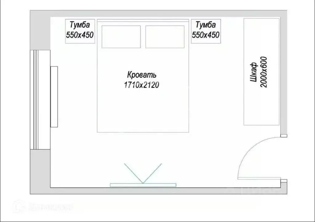 Комната Липецкая область, Липецк ул. Циолковского, 15 (11.7 м) - Фото 1