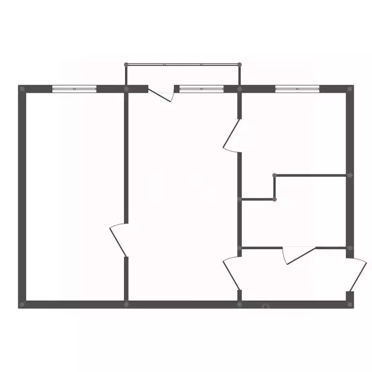 2-к кв. Амурская область, Свободный ул. Кручинина, 12 (45.1 м) - Фото 1