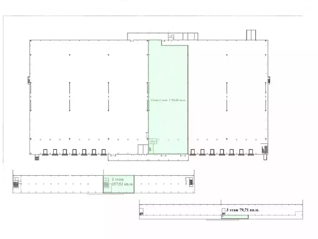 Склад в Московская область, Щелково Заречная ул., 153к5 (2131 м) - Фото 2