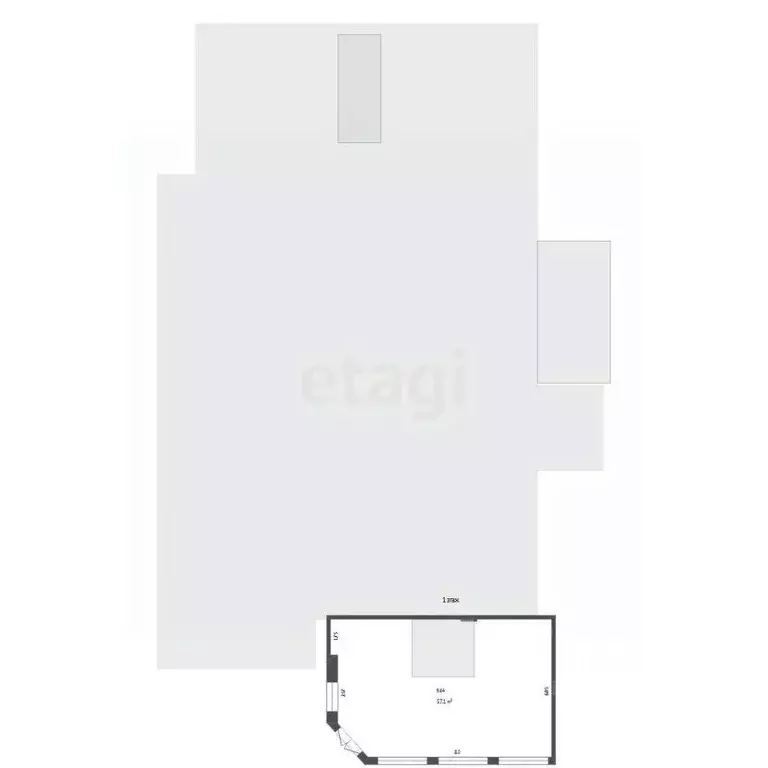 Помещение свободного назначения в Орловская область, Орел Октябрьская ... - Фото 2