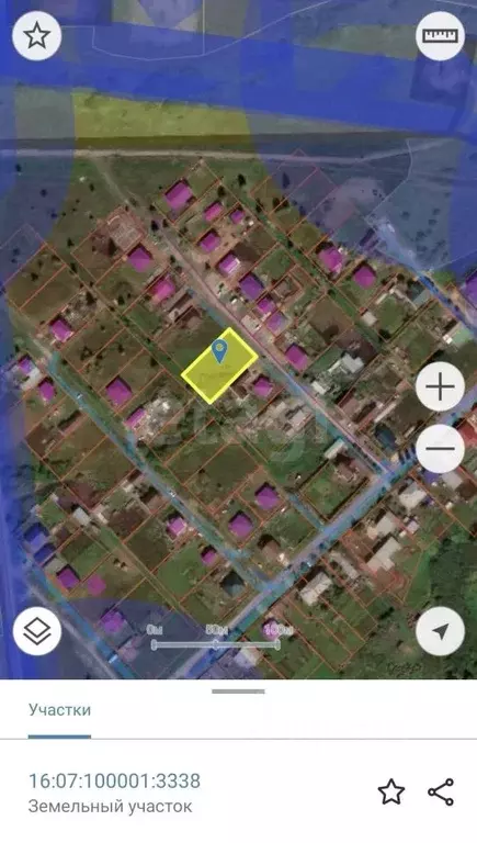 Участок в Татарстан, Альметьевский район, Калейкинское с/пос, с. ... - Фото 2