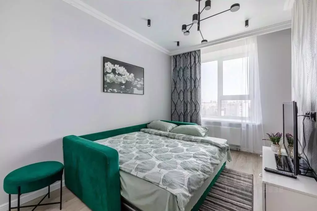 1-к кв. Татарстан, Казань ул. Братьев Касимовых, 35 (35.0 м) - Фото 1