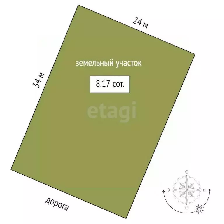 Участок в Тюменская область, Нижнетавдинский муниципальный округ, ... - Фото 2