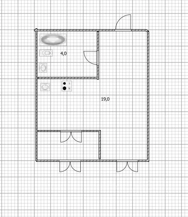 Студия Башкортостан, Уфа ул. Менделеева, 104 (27.0 м) - Фото 2